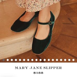 Doen Mary Jane Slippers